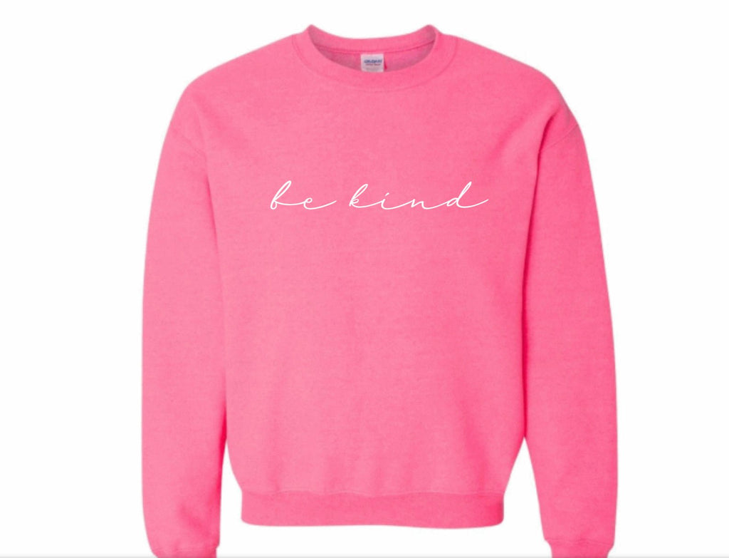 Be Kind Sweater - Precious Carnation