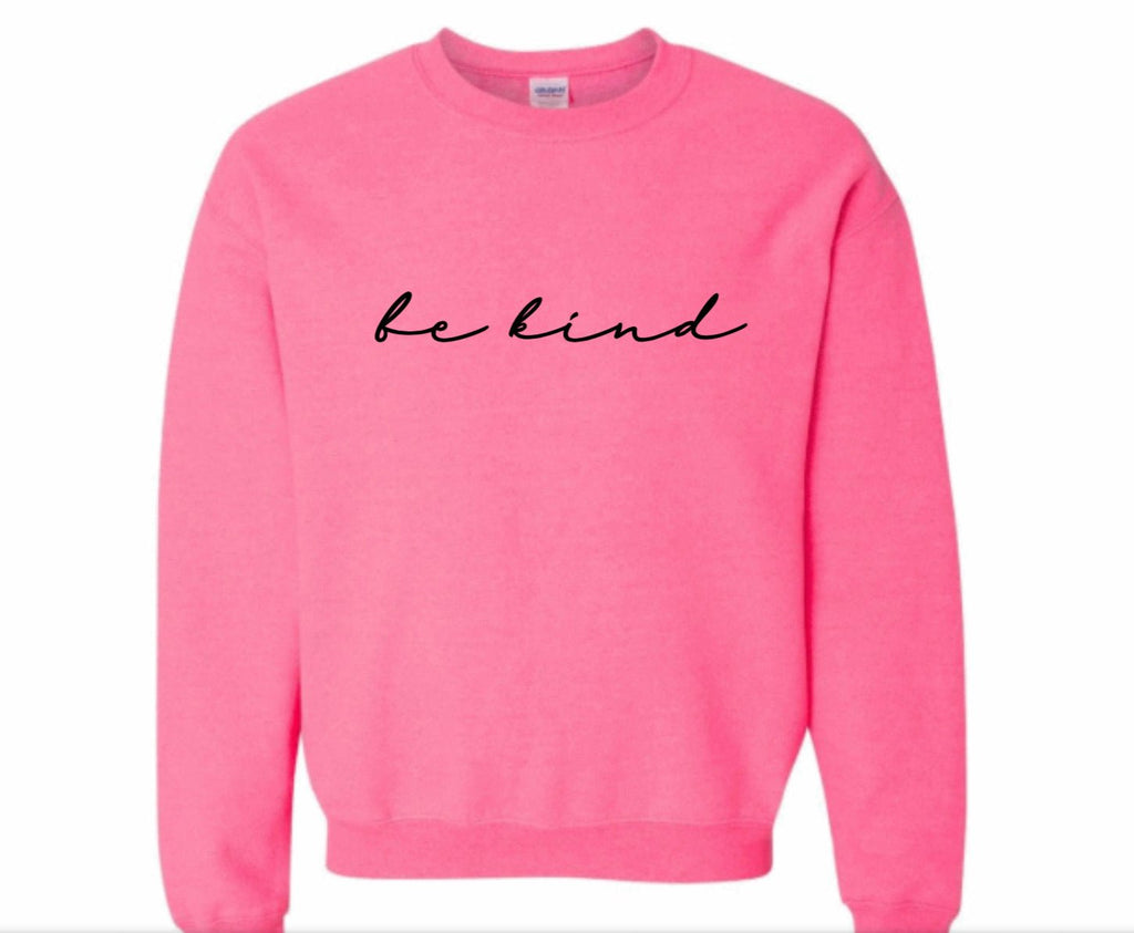 Be Kind Sweater - Precious Carnation