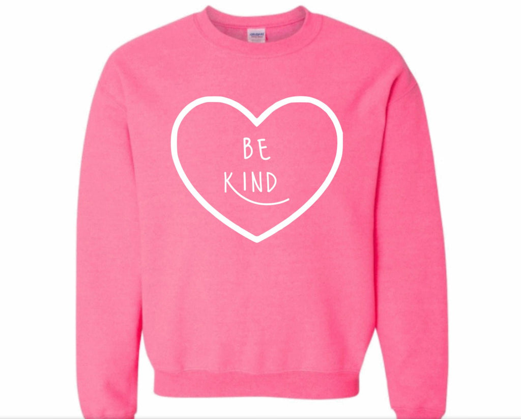 Be Kind Sweater - Precious Carnation