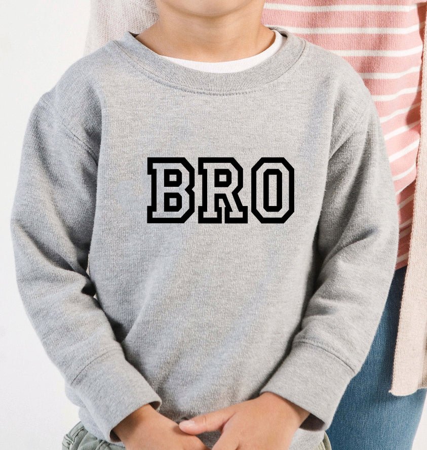 Bro Youth Crewneck Sweater - Precious Carnation