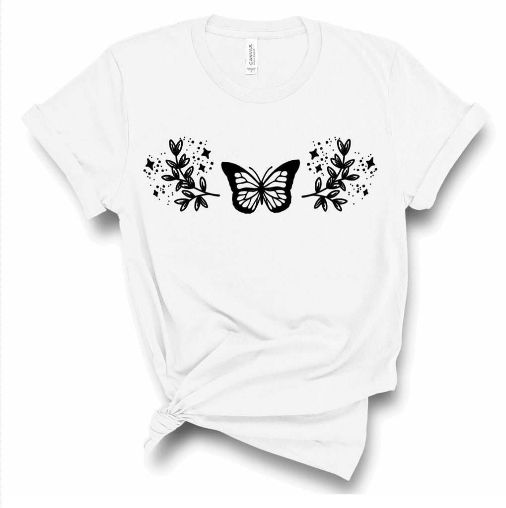 Butterfly T-shirt - Precious Carnation